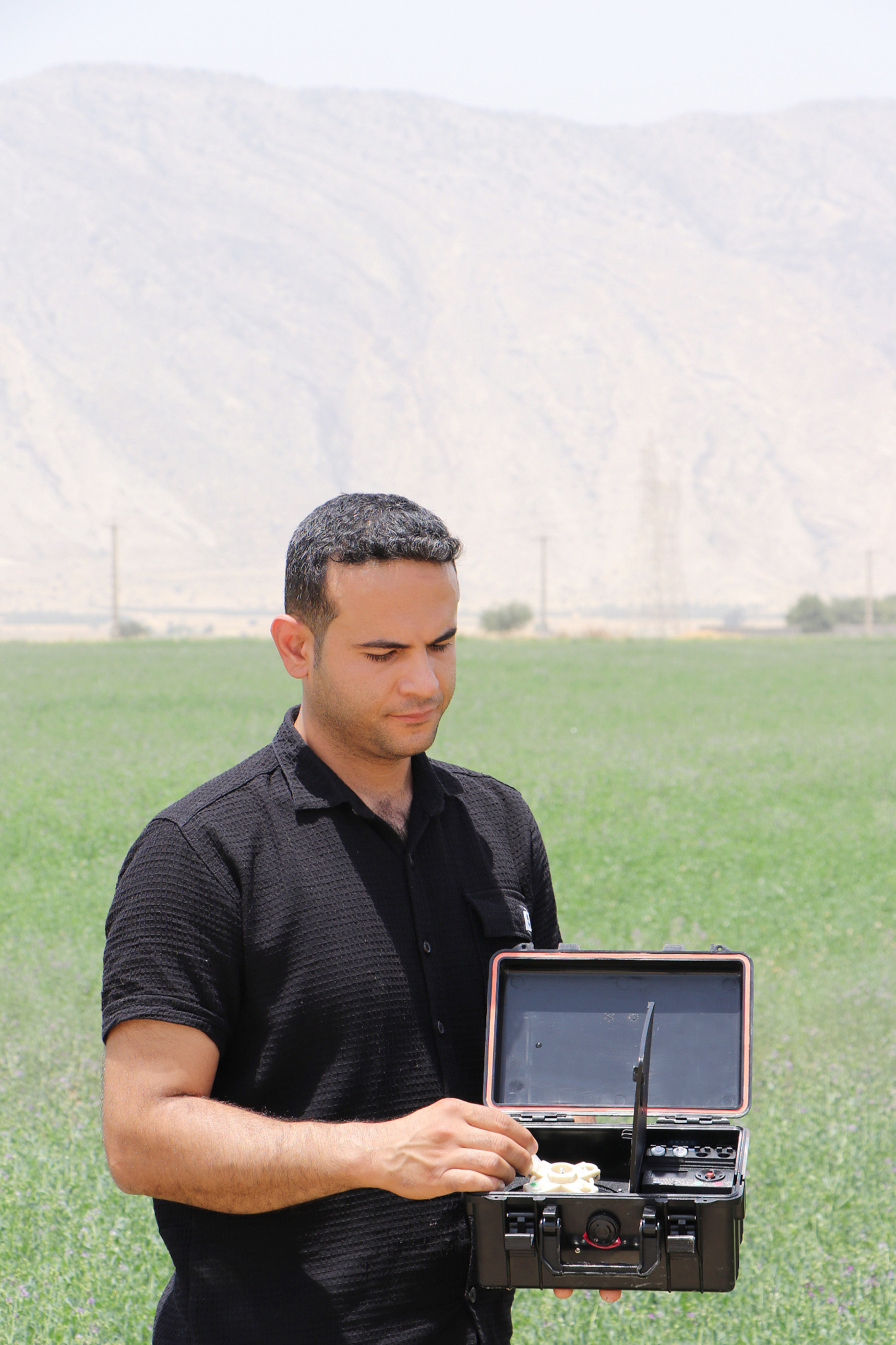 ASAD portable soil testing in the field