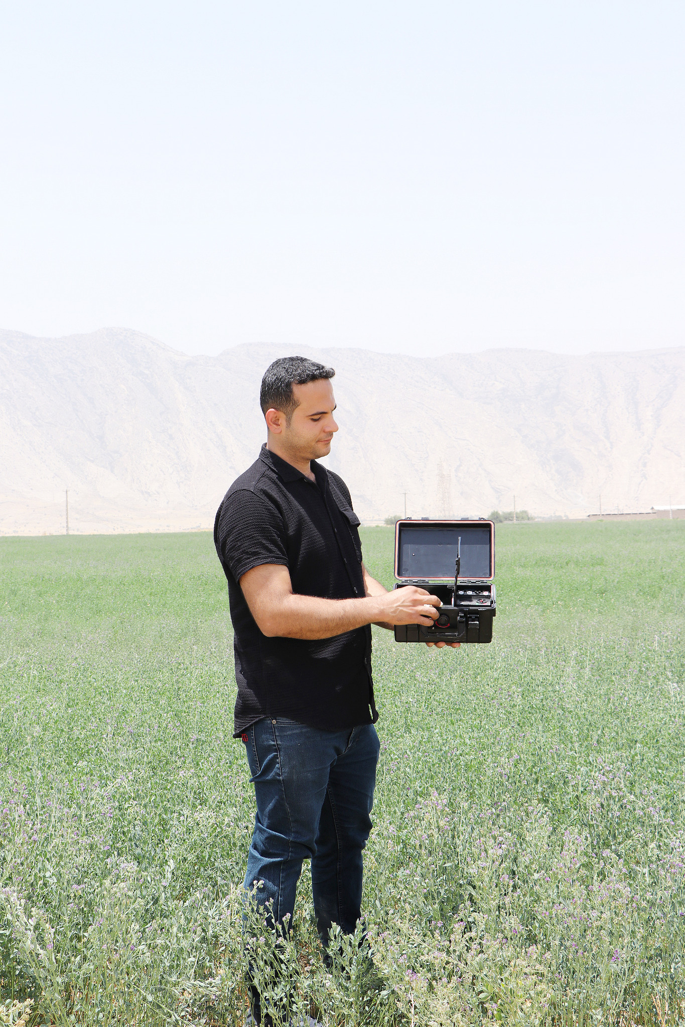 ASAD portable soil testing in the field