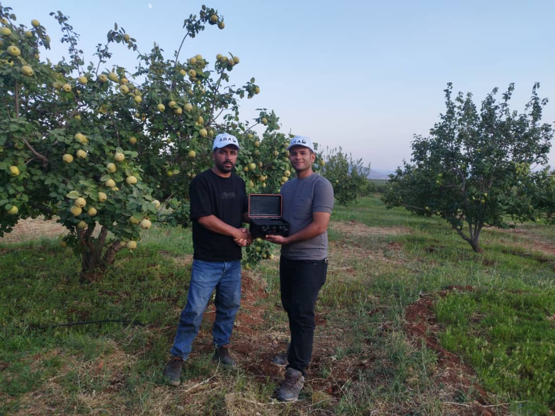 ASAD portable soil testing in the field